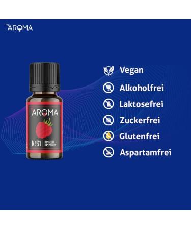 myAROMA No 49 mandarin 10 ml pure natural aroma flavor drops for water and cocktails food flavoring for cooking and baking sugarfree - Buy Online on GoSupps.com
