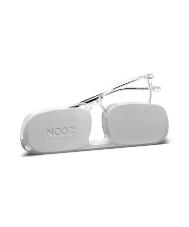 Nooz Reading Glasses - Rectangular Shape - Magnifying Glasses for Men and Women - Model Bao Collection Essential