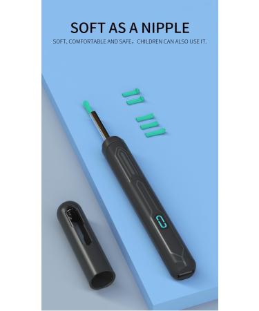 Ear Wax Removal Tool Camera Kit - LED Light 7 Picks Instant Cleaning for iPhone iPad Android - Hassle-Free Ear Cleaner - Buy Online on GoSupps.com