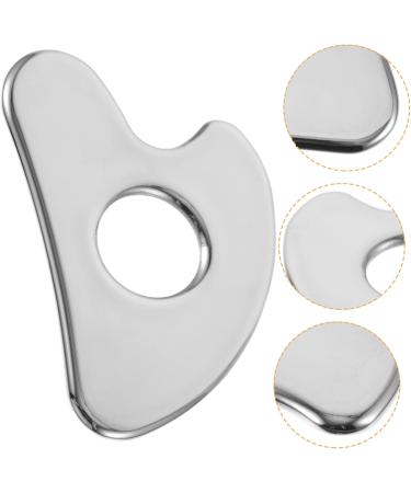 Premium Stainless Steel Facial Shaving Tools - 3-Piece Metal Scraps Hoement Set for Massage & Skin Care - Buy Online on GoSupps.com