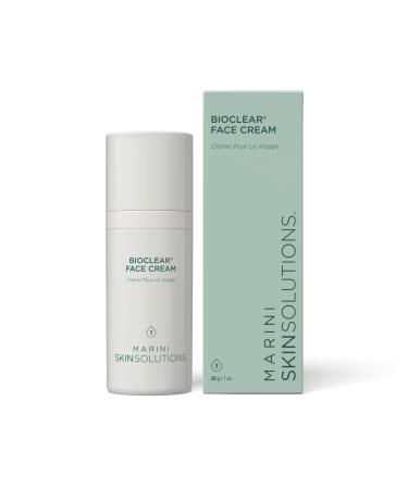 Marini SkinSolutions Bioclear Face Cream - Triple-Acid Resurfacing Solution to Reduce Appearance of Fine Lines Wrinkles Redness Discoloration Acne Pores - Cruelty Free - Made in the USA - 1 oz