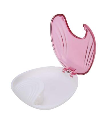 Orthodontic Retainer Case - Portable Waterproof Denture Box with Lid (Pink) - Ideal for Travel & Storage - Buy Online on GoSupps.com