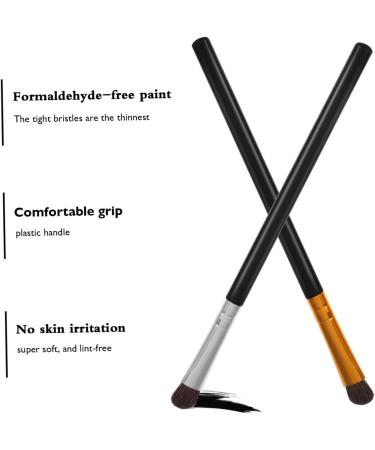 SOESFOUFU Eyeshadow Brush 6pcs Makeup Brush Makeup Eyeshadow Angled Eyeliner Brush Eye Shadow Miss Concealer Brush Liquid - Buy Online on GoSupps.com