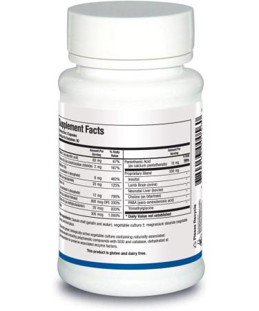 Biochemically Activated B Complex with Thiamin, Riboflavin, Niacin & More - 60 Capsules - Buy Online on GoSupps.com