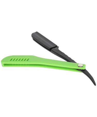 Professional Barber Razor - Foldable Straight Edge Vintage Beard Knife Holder (Black) | International Shipping - Buy Online on GoSupps.com