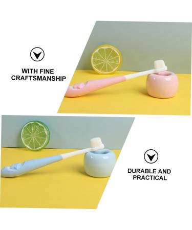Iwowhero Baby Toothbrush - 2 Pack Infant Tooth Cleaner Brush | Ideal Gift for Newborns - Buy Online on GoSupps.com