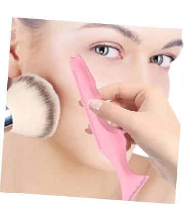 Didiseaon 3pcs Silicone Beauty Ruler Mascara Shield Guard Blue Eyeshadow Lipstick Silicone Eyebrow Aid Massage - Buy Online on GoSupps.com