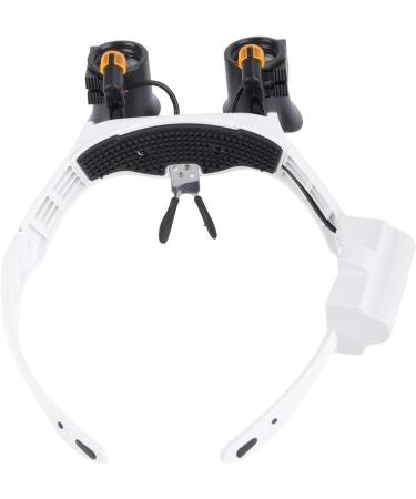 Portable Head Magnifier with 2 LED Lights Hands Free Headband ES with 6 Detachable Lenses 3X 4X 5X 6X 7X 10X Full of Stars - Buy Online on GoSupps.com