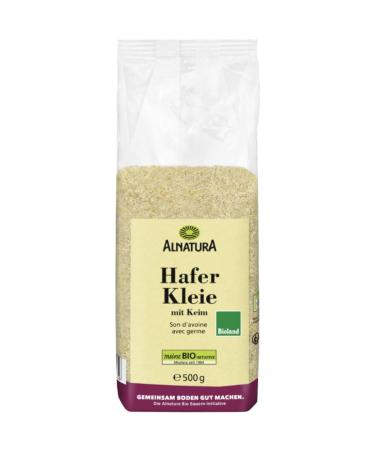 Buy Alnatura Oat Bran with Germ - Pack of 6 (6 x 500g) | Premium Quality Healthy Grain International Shipping Available - Buy Online on GoSupps.com