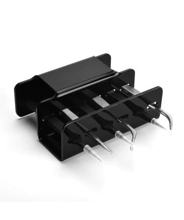 Lurrose Acrylic Eyelash Extension Tweezer Display Stand - Durable Storage Rack for Women & Girls - Buy Online on GoSupps.com