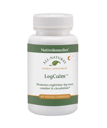Native Remedies Leg Calm for Rested Legs and Limb Comfort at Night 60 Veggie Caps Legcalm 1pk