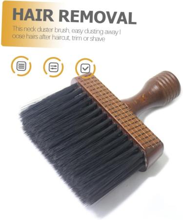 Mikinona Neck Brush Hairdressing Neck Duster Broken Hair Brush Barber Brush Hairdressing Cleaning Brush Hair Cleaning Brush Barber Neck Duster Barber Cleaning Brush Neck Cleaning Brush - Buy Online on GoSupps.com