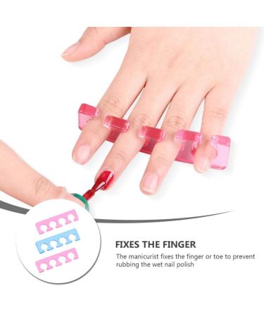 Uonlytech Foam Nail Finger & Toe Separators - 3pcs Gel Divider for Overlapping Toes Manicure & Child Correction - Buy Online on GoSupps.com