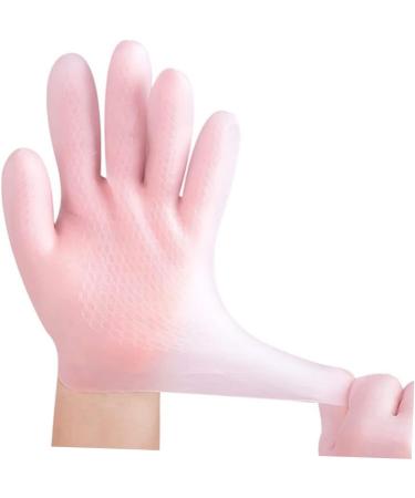 minkissy 1 Pair Nourishing Care Gloves Manicure Cuticle Spa Gloves Moisturizing Spa Gloves Skin Care Gels Gloves Hand Gloves Pink Lotion Female Moisturizing Gloves Sebs Skin Gel Girl Foot - Buy Online on GoSupps.com