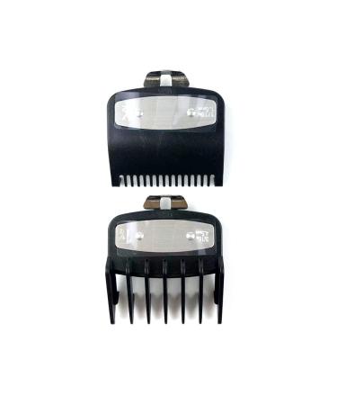 Bartschneider pickup kamm-set kit sliding beams for clipper comb attachments set trimmer attachments on the cutter for election bartschneider facial hair cutter hairdressing salons 2 pieces black