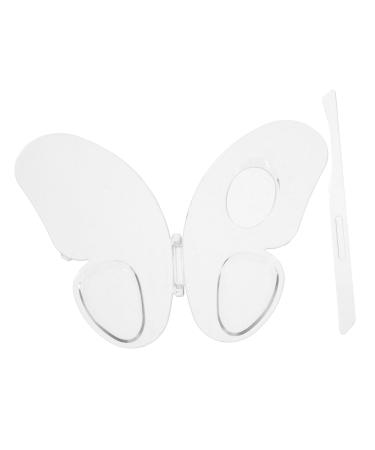 Healeved Healeved Acrylic Blending Palette Shaped For Liquid Foundation