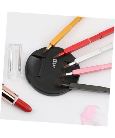 Travel Makeup Brush Lipstick Applicator Lipstick Brush Lip Gloss Brush Lipsticks Lip Scrub Brush Lipstick Makeup Brush Lip Applicator Wands Plate Retractable Red - Buy Online on GoSupps.com