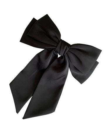 Mikinona Bow Hairpin Hair Bows for Women Hair Ribbon Hair Barrettes for Women Hair Clips Barrettes Hair Bows for Teens Big Hair Bows Ribbon for Hair Ribbon Hair Clip Large Bow Hair Clip