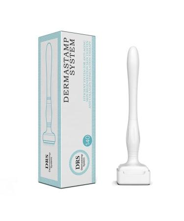 Non-Adjustable Microneedling Derma Stamp 140 Pins Microneedle Derma Pen for Hair Loss and Beard Growth  Dermastamp Pen 0.25mm Gift for Wen