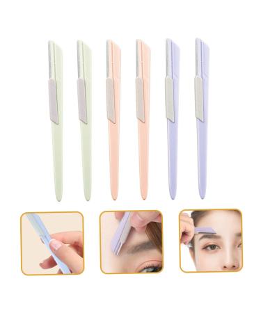 Minkissy 24 STK Eyebrow Knife - Stainless Steel Facial Razors & Trimmers for Precise Eyebrow Cutting | International Shipping - Buy Online on GoSupps.com