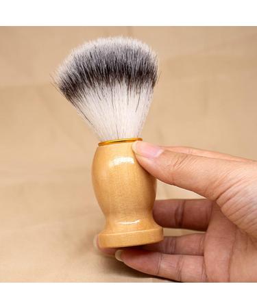 Callaron 2-St Shaving Brush for Men | Premium Goat Hair & Stainless Steel | Perfect Hair Removal & Grooming Tool - Buy Online on GoSupps.com