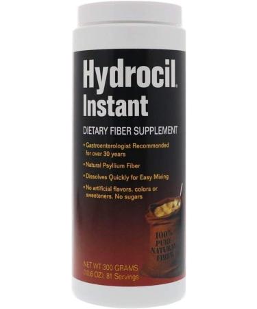 Hydrocil Instant Dietary Fiber Supplement 10.6 oz (Pack of 3) - Buy Online on GoSupps.com