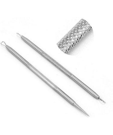 Dreneco 5Pcs Blackhead Remover Pimple Comedone Extractor Tool Acne Removal Kit Treatment for Blemish Whitehead Popping Zit Removing for Nose Face Skin with Metal Box - Buy Online on GoSupps.com