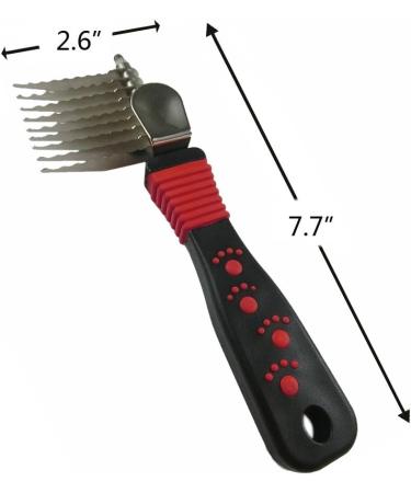 OFKPO Pet Dematting Comb - Detangling Tool for Dog Cat Grooming - Buy Online on GoSupps.com