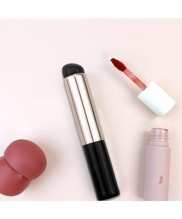 4 Pack Mini Lip Brush with Cover Portable Concealer Makeup Brush Applicator Travel Lip Film Oil Brush Cosmetic Tools for Concealer Lipstick Lip Balm - Buy Online on GoSupps.com