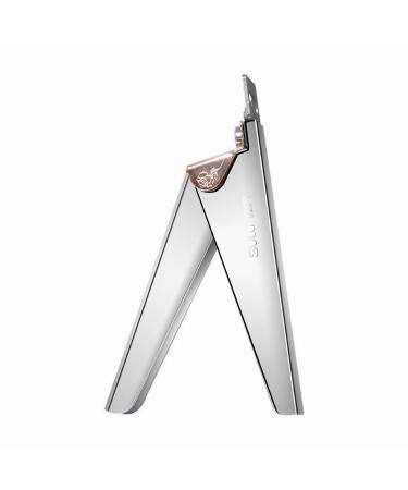 VENLADYS Stainless Steel False Nail Trimmer Acrylic Nail Tips Clipper/Edge Cutter Cutter Tool for Nail Manicure Pedicure Home Nail Art Design DIY