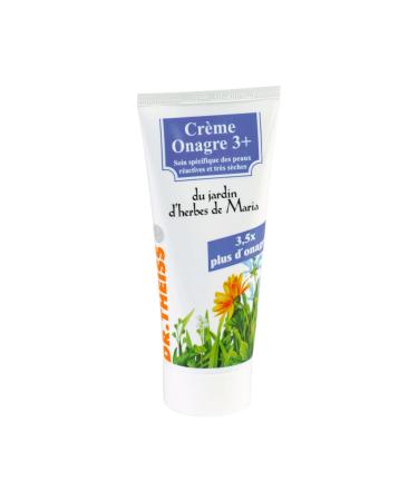 Dr Theiss - Evening Primrose Cream 3+ - Regenerates, Soothes and Protects - Essential Fatty Acids - For Very Dry, Reactive and Very Sensitive Skin - 100ml