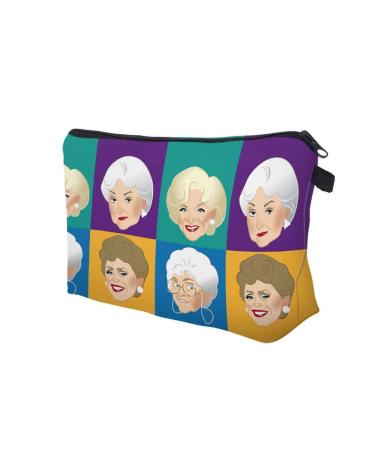 Multifunctional Waterproof Makeup Bag - Travel Cosmetic Organizer for Women | Golden Girls - Buy Online on GoSupps.com
