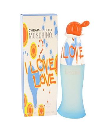 Uniquely For Her I Love Love by Moschino Eau De Toilette Spray 3.4 oz