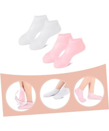 minkissy 6 Pairs Exfoliating Moisturizing Socks Cracked Moisturizing Spa Socks Heel Socks Moisturizing Foot Masks Elastic Boat Socks Pedicure Skin Girl Anti Slip Socks Sebs - Buy Online on GoSupps.com