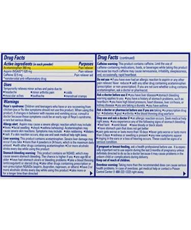 Goody's Extra Strength Headache Powders - 50-Count Boxes (Pack of 4) - Buy Online on GoSupps.com