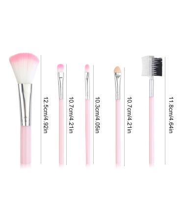 TouGod Professional Makeup Brushes Set - Handmade 5pcs Eyeliner & Powder Brush for Flawless Makeup Application - International Shipping Available - Buy Online on GoSupps.com