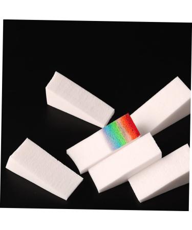 NOLITOY 60 Pcs Nail Sponge Triangle Makeup Tools | Nail Art Design Gradient Sponge | Soft Manicure Powder Puff & Nail Brush | Perfect for DIY Nail Art - Buy Online on GoSupps.com