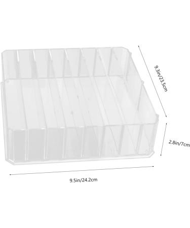 Outanaya 1 Set Divider Storage Box Eyeshadow Sunglasses Storage Organizer Multi-purpose Cosmetic Rack Blush - Buy Online on GoSupps.com