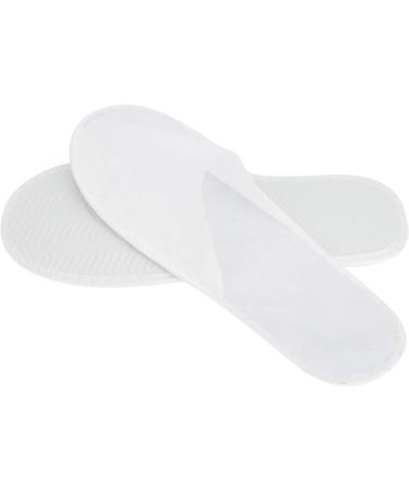 Buy Cikonielf 50 Pair Portable Unisex Disposable Slippers - Non-Slip House Shoes for Home Spa Hotel & Party - Easy to Transport (3mm Fleece Whiteboard) - Buy Online on GoSupps.com