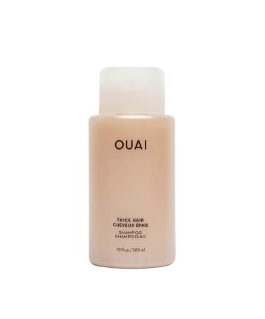 OUAI Thick Shampoo. Fight Frizz and Nourish Dry  Thick Hair with Strengthening Keratin  Marshmallow Root  Shea Butter and Avocado Oil. Free from Parabens  Sulfates and Phthalates. 10 oz 10 Fl Oz (Pack of 1) THICK - Buy Online on GoSupps.com