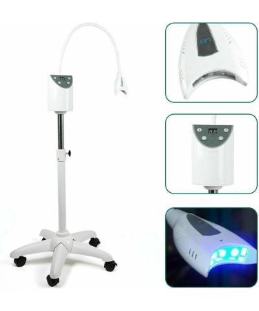 Professional Teeth Whitening LED Lamp | Adjustable Home Bleach Device for Fast Results - Buy Online on GoSupps.com