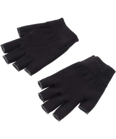 Ipetboom 3 Pairs Black Gloves Moisturizing Gloves Spa Glove Hydrating Glove Mositurizing Glove Whitening Glove Gel Gloves Fingerless Apparel - Buy Online on GoSupps.com