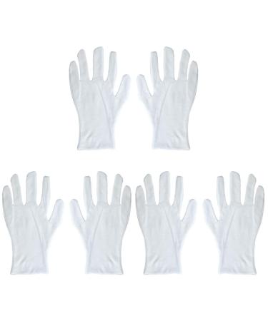 Beavorty 18 Pairs Cotton Gloves White Gloves Ceremonial Gloves Medium Size Gloves Dust- Gloves Exquisite Design Gloves Fashionable Gloves Work Gloves Factory Gloves Lengthen