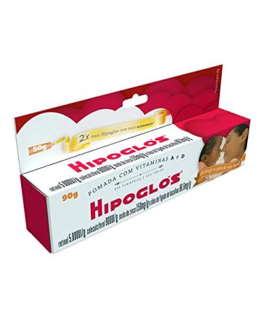 Hipoglos 3.2 Oz (90g) Baby Diaper Rash Cream and Dry Skin Protectant