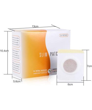 Slim Patch Far Abdominal Fat Sticker Slimming Detox Patch For Body Beauty Women Forming (30pcs / 50pcs / 100pcs)(30pcs Box) - Buy Online on GoSupps.com