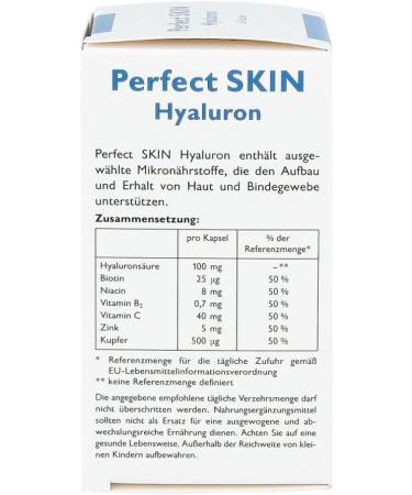 Buy PERFECT Skin Hyaluron Grandel Capsules 60 pcs - Unlock Youthful Glow | International Shipping Available - Buy Online on GoSupps.com