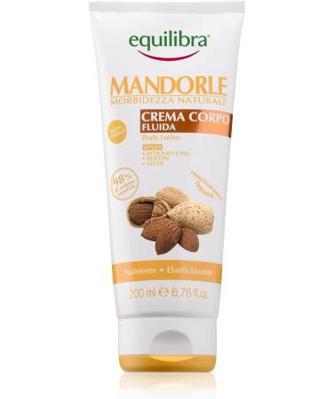  Equilibra Equilibra Almond Fluid Body Cream 6 Pieces (6 x 200 ml) - Buy Online on GoSupps.com