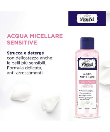 Acqua alle Rose Micellar Water for Sensitive Skin 200ml - Gentle Cleansing & Hydration | Buy Online - Buy Online on GoSupps.com