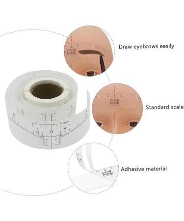 FRCOLOR 1 Roll Disposable Ruler Makeup Tools Eyebrow Positioning Ruler Eyebrow Ruler Woman Gauge - Buy Online on GoSupps.com