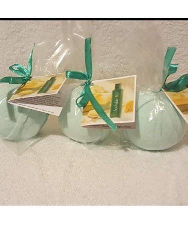Spa Pure BADEDAS Bath Bombs - 3 XL Fizzies  Ultra-Moisturizing  Natural  Organic  Made with Shea  Mango and Cocoa Butter